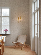Ferdinand wallpaper by Sandberg – kids & nursery design, Beige – styled in a room setting
