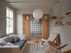 Ferdinand wallpaper by Sandberg – kids & nursery design, Blue – styled in a room setting, view 5