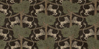 Leopold wallpaper by Sandberg – animals design, Grey – Graphite – flat swatch showing the repeat, view 4