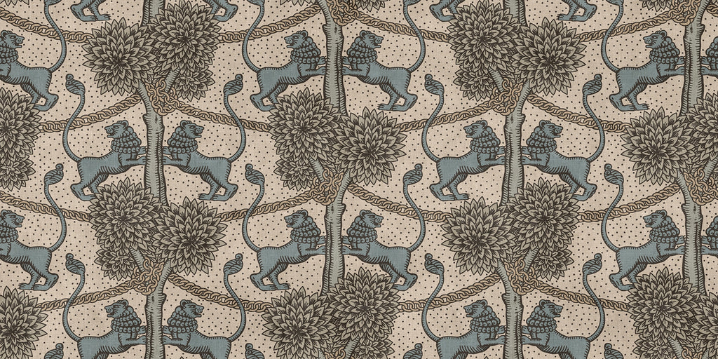 Leopold wallpaper by Sandberg – animals design, Beige