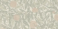 Olof Mural wall mural by Sandberg in Garden Green, flat swatch showing the repeat