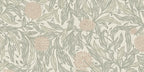 Olof Mural wall mural by Sandberg in Garden Green, flat swatch showing the repeat