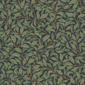 Jonas wallpaper by Sandberg in Charcoal, flat swatch showing the repeat