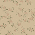 Smilli wallpaper by Sandberg in Clay, flat swatch showing the repeat