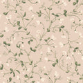 Lucy wallpaper by Sandberg in Sandstone, flat swatch showing the repeat