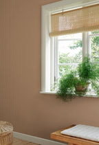 Fabian wallpaper by Sandberg in Terracotta, styled in a room, view 2