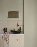 Fabian wallpaper by Sandberg in Garden Green, styled in a room, view 2