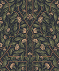Edda wallpaper by Sandberg in Classic Blue, flat swatch showing the repeat