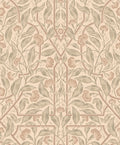 Edda wallpaper by Sandberg in Beige, flat swatch showing the repeat