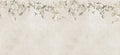 Nico wall mural by Sandberg – botanical design, Beige – Sand – flat swatch showing the repeat, view 3