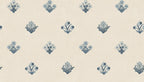 Amy Blue wallpaper by Sandberg – floral design