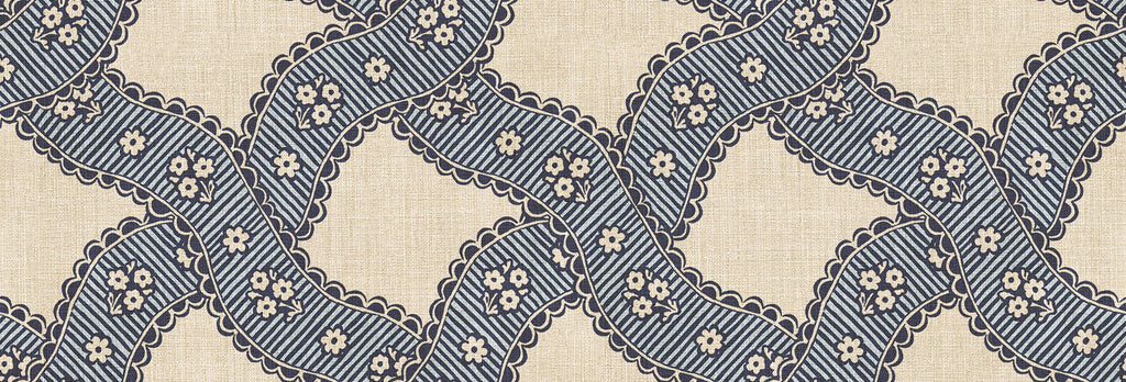 Annie Blue wallpaper by Sandberg – geometric design