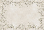 Luca Rectangle wall mural by Sandberg – floral design, Beige – Sand – flat swatch showing the repeat, view 3