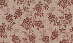 Vera wallpaper by Sandberg – floral design, Red – Burgundy – flat swatch showing the repeat, view 3