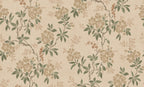 Vera wallpaper by Sandberg – floral design, Beige