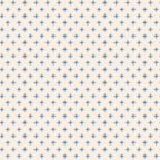 Elise wallpaper by Sandberg in Blue – tiny four-petal ditsy flowers, soft blue on cream, flat swatch