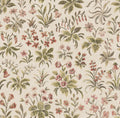 Ania wallpaper by Sandberg in Oat, flat swatch showing the repeat