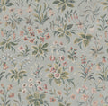 Ania wallpaper by Sandberg in Misty Blue, flat swatch showing the repeat