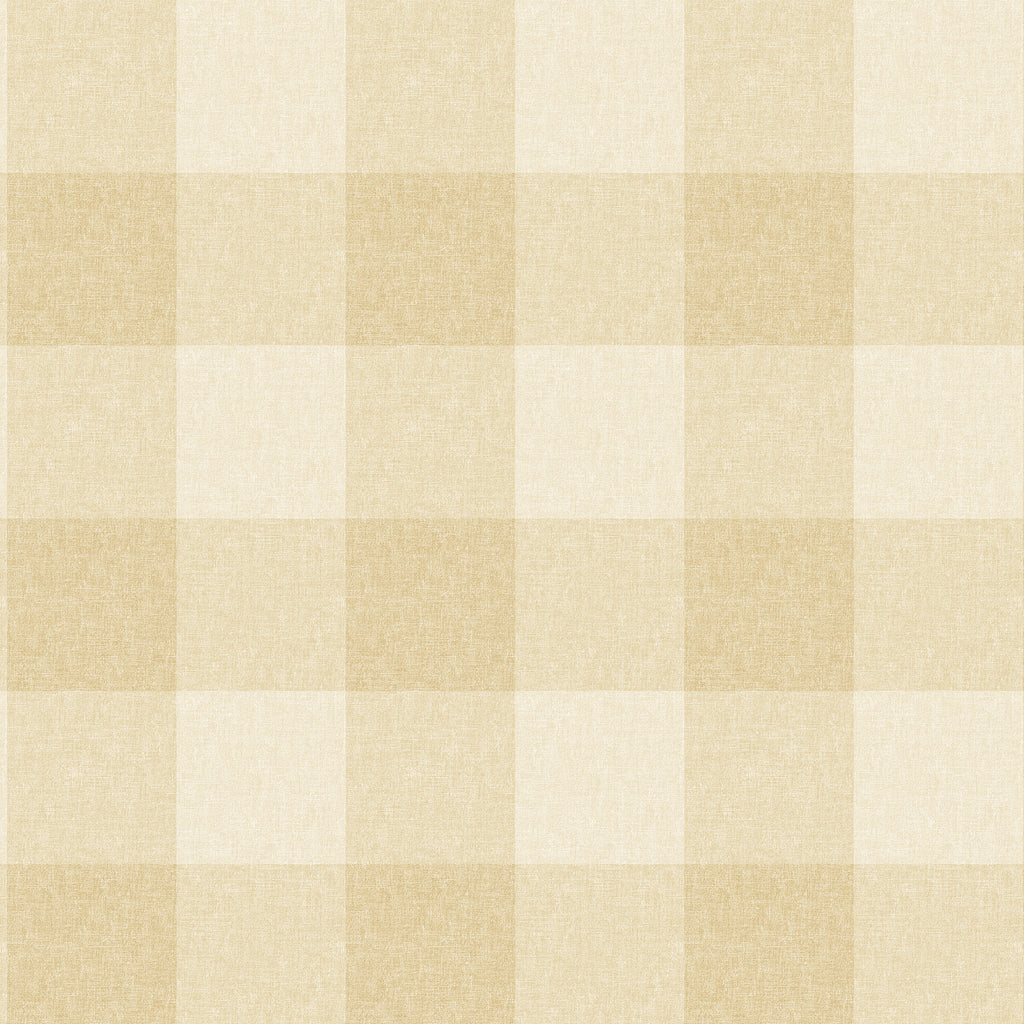 Lykke wallpaper by Sandberg in Yellow, flat roll swatch