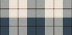 Ranold wallpaper by Sandberg – Blue – Classic Blue colourway – styled in a room setting