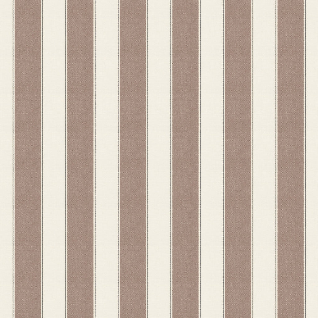 Henrik wallpaper by Sandberg – Brown colourway – styled in a room setting