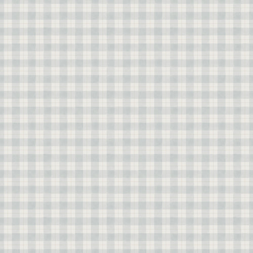 Herman wallpaper by Sandberg in Misty Blue, flat swatch showing the repeat