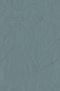 Shards wallpaper by Arte in Teal (Petrol) – flat swatch of the plaster shard pattern