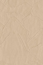 Shards wallpaper by Arte in Beige (Camel) – flat swatch of the plaster shard pattern