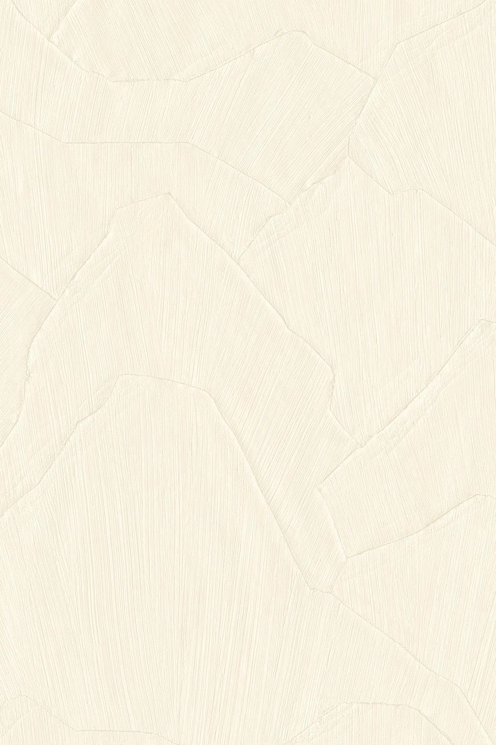 Shards wallpaper by Arte in White (Opal) – flat swatch of the plaster shard pattern