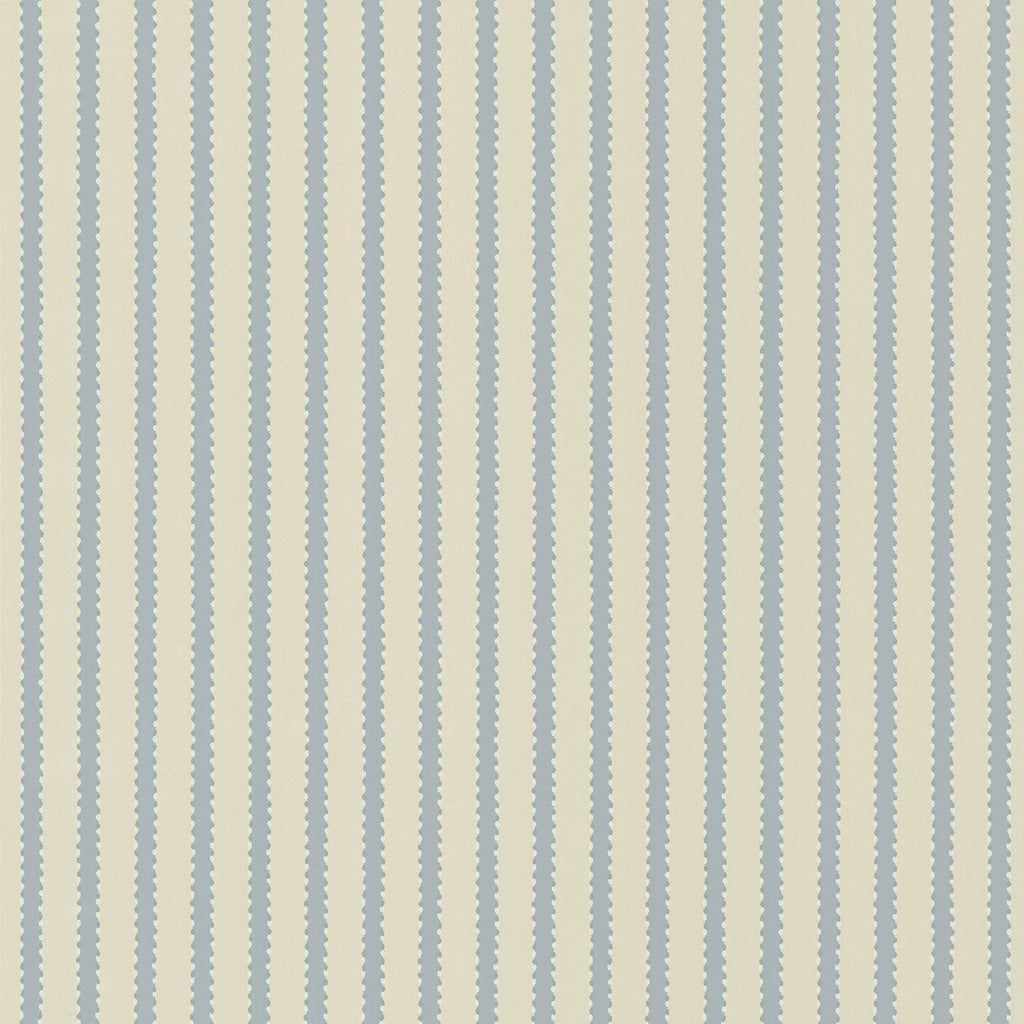 Stitched Stripe wallpaper by Langelid/von Bromssen - stripe design in Blue