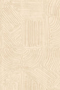 Tamba wallpaper by Arte in Beige – Sand – flat swatch of the rope geometric pattern