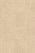 Tamba wallpaper by Arte in Beige – Tuscan – flat swatch of the rope geometric pattern