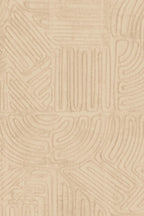 Tamba wallpaper by Arte in Beige – Tuscan – flat swatch of the rope geometric pattern