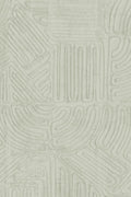 Tamba wallpaper by Arte in Green (Mint) – flat swatch of the rope geometric pattern