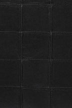 Alma by Arte wallpaper by Arte in Black (Espresso) – flat swatch of the padded leather pattern