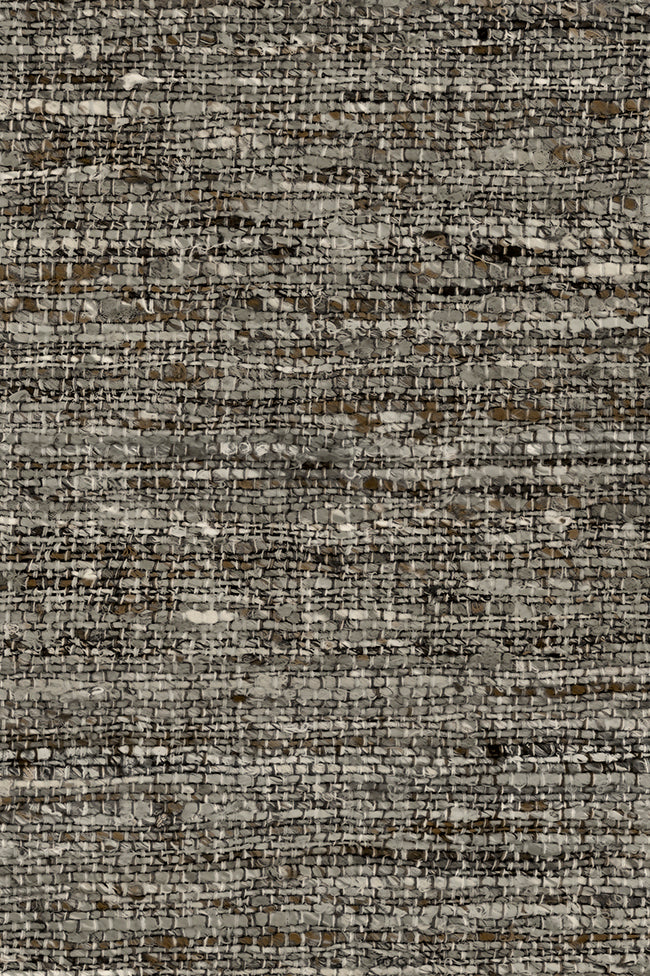 Aspero wallpaper by Arte in Brown – Fjord – flat swatch of the woven linen texture pattern