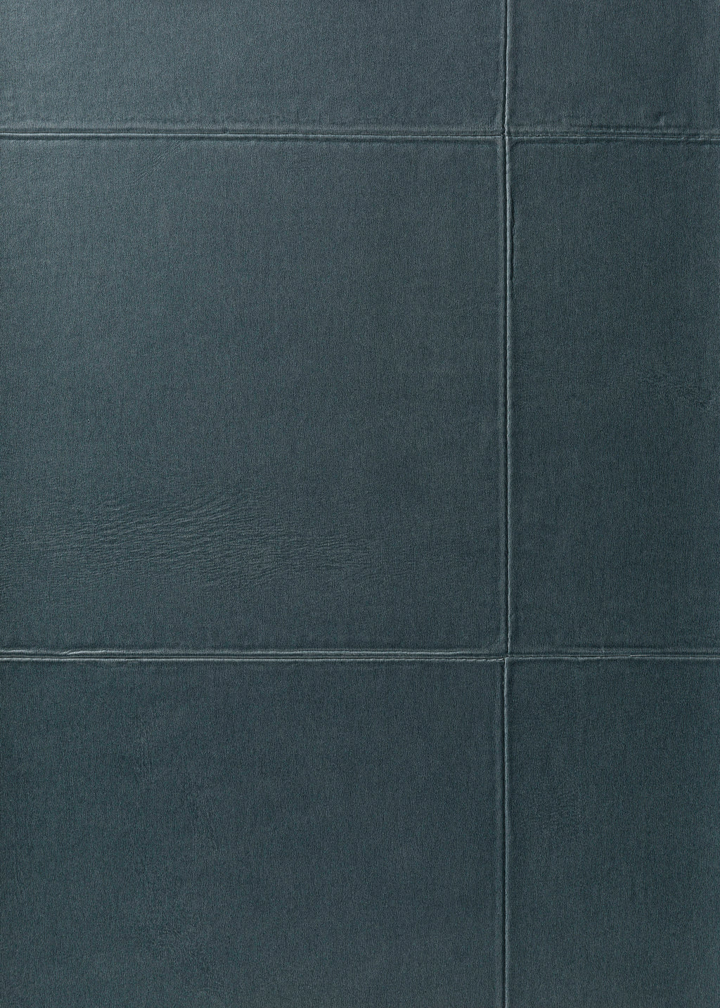 Campo wallpaper by Arte in Blue (Smokey Blue) – flat swatch of the tiled leather pattern