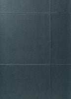 Campo wallpaper by Arte in Blue (Smokey Blue) – flat swatch of the tiled leather pattern