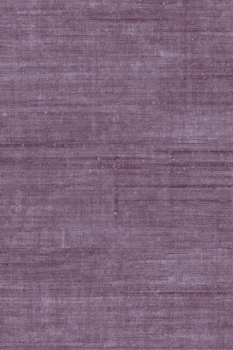 Canvas wallpaper by Arte in Purple (Lavender) – flat swatch of the linen texture pattern