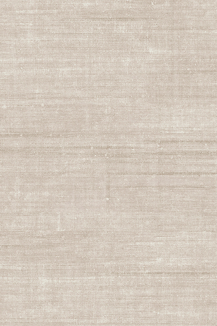 Canvas wallpaper by Arte in Cream – Dew – flat swatch of the linen texture pattern