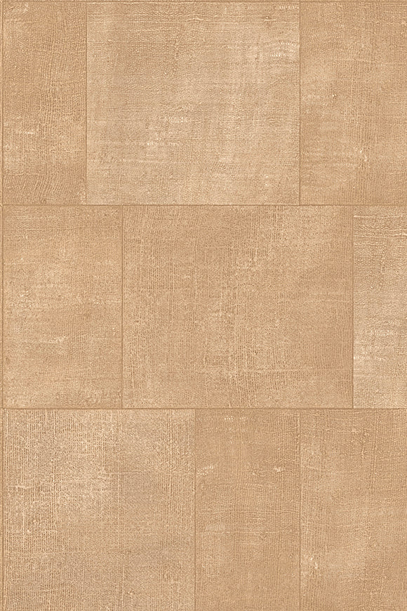 Cuadro wallpaper by Arte in Beige – Cloth – flat swatch of the patchwork pattern