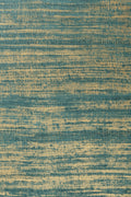Eri wallpaper by Arte in Teal (Turquoise Gold) – flat swatch of the open-weave silk texture pattern