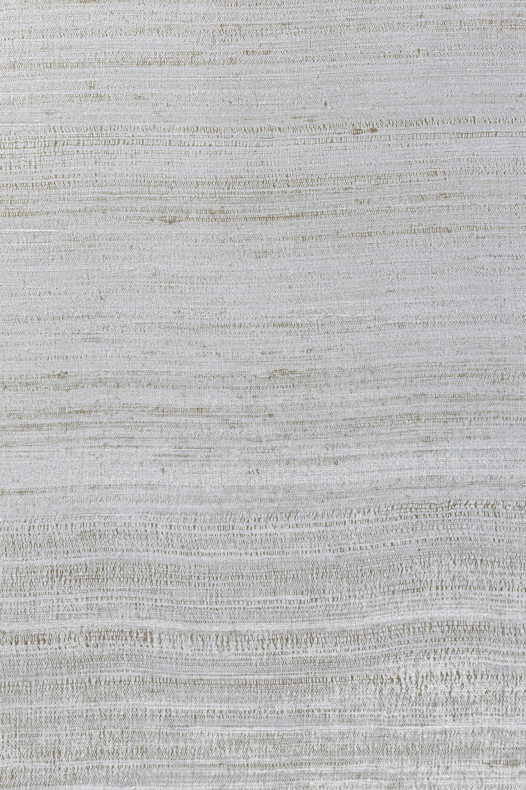 Eri wallpaper by Arte in Grey – Pearl – flat swatch of the open-weave silk texture pattern