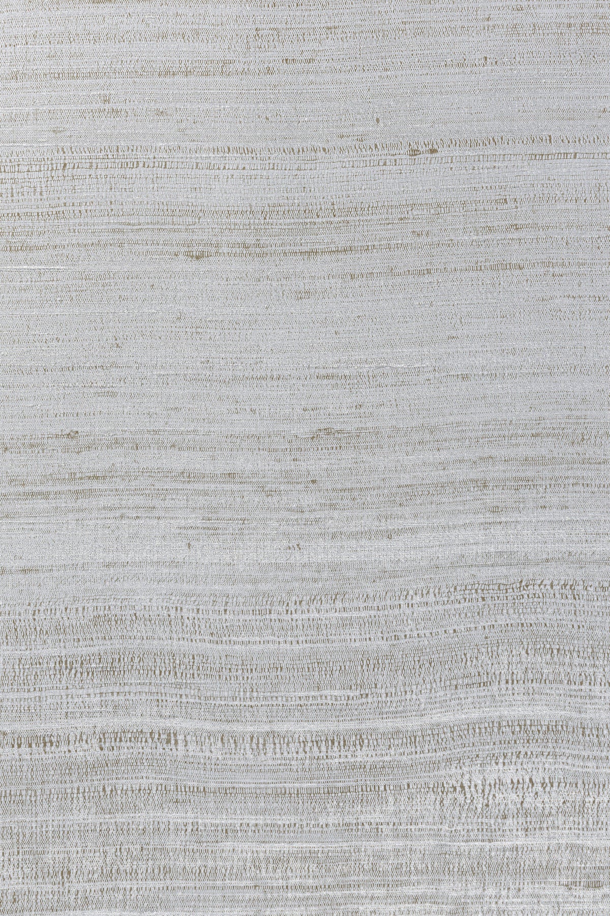 Eri wallpaper by Arte in Grey – Pearl – flat swatch of the open-weave silk texture pattern