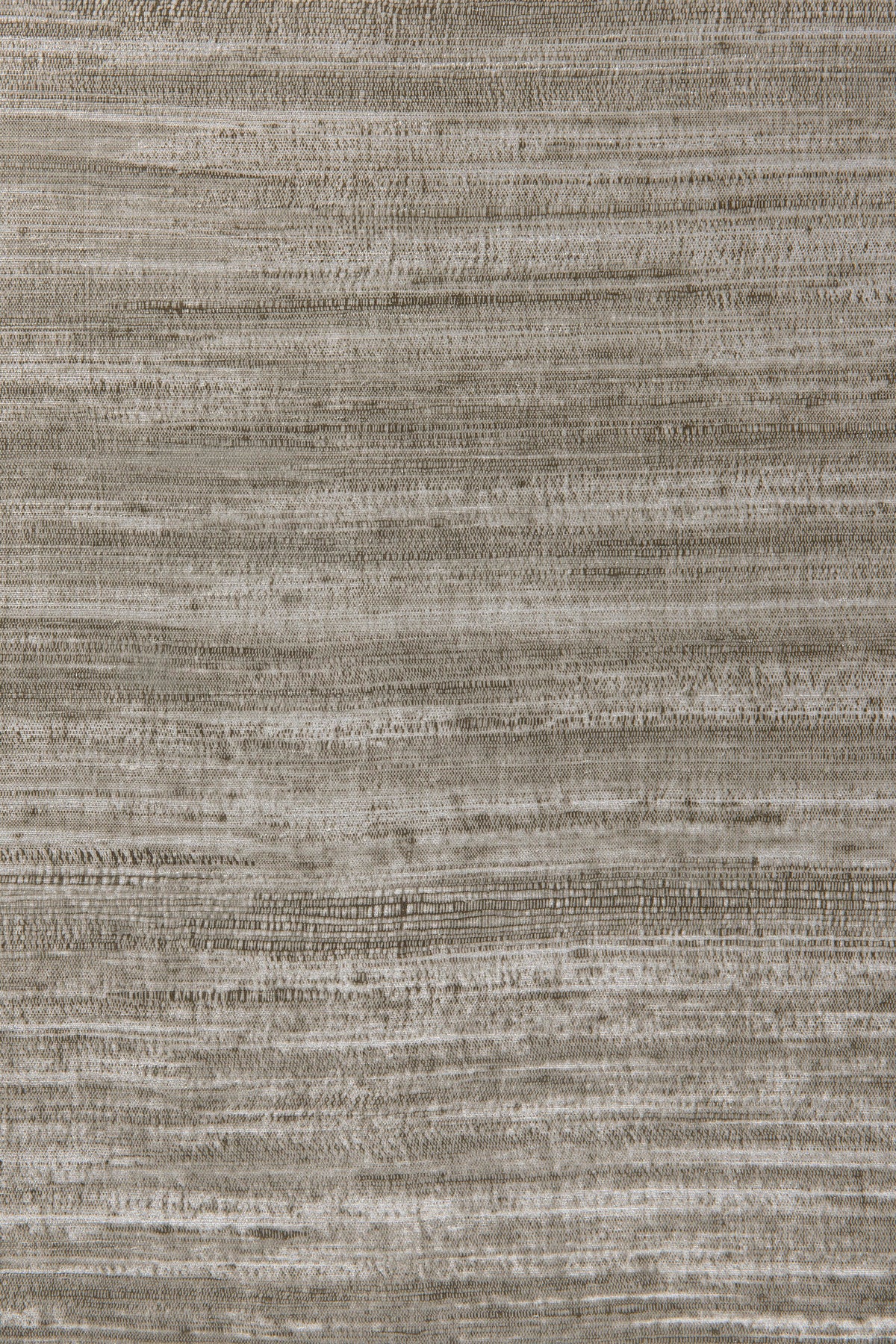 Eri wallpaper by Arte in Grey – Antique Silver – flat swatch of the open-weave silk texture pattern