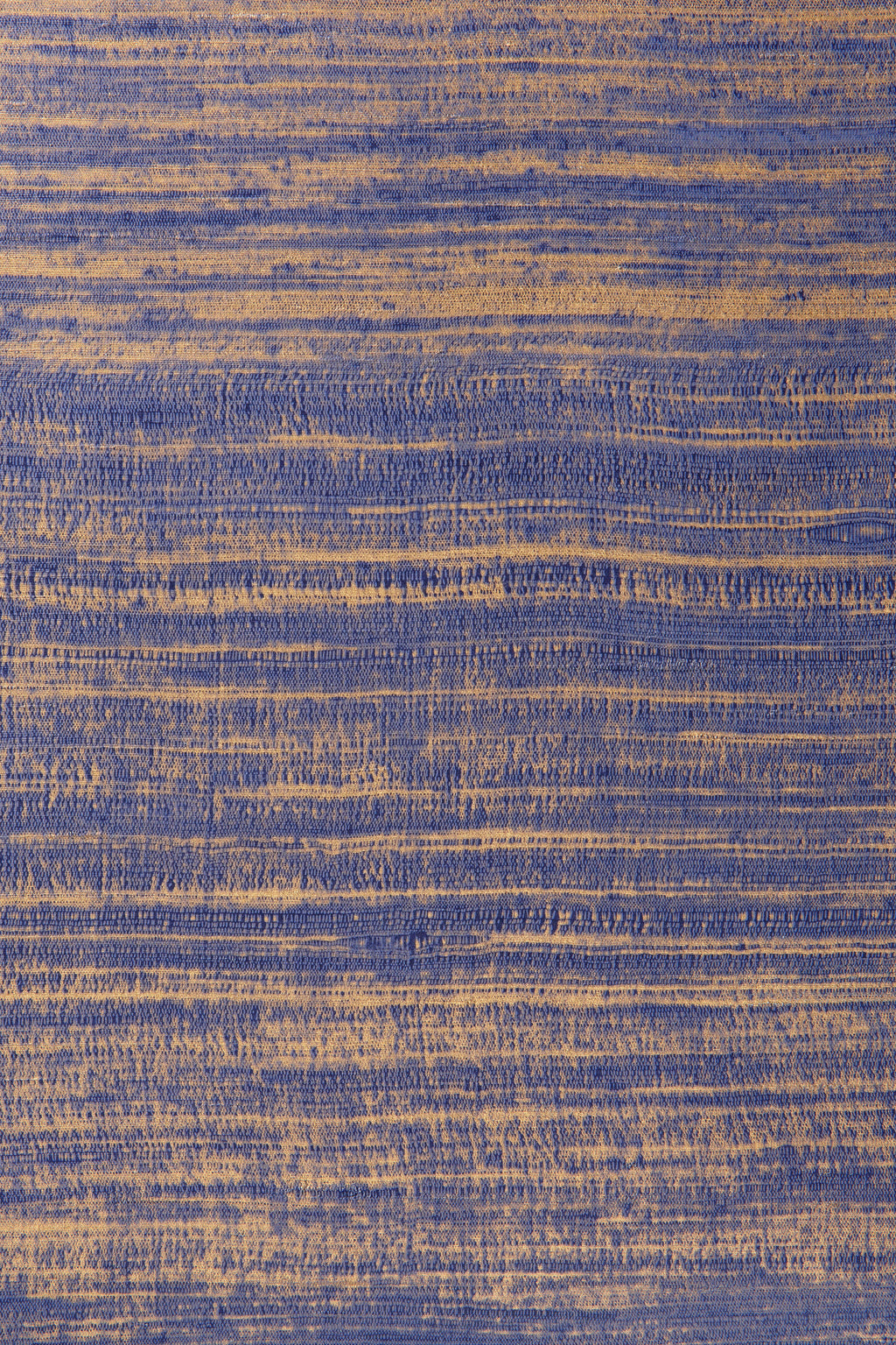 Eri wallpaper by Arte in Purple (Violet Gold) – flat swatch of the open-weave silk texture pattern