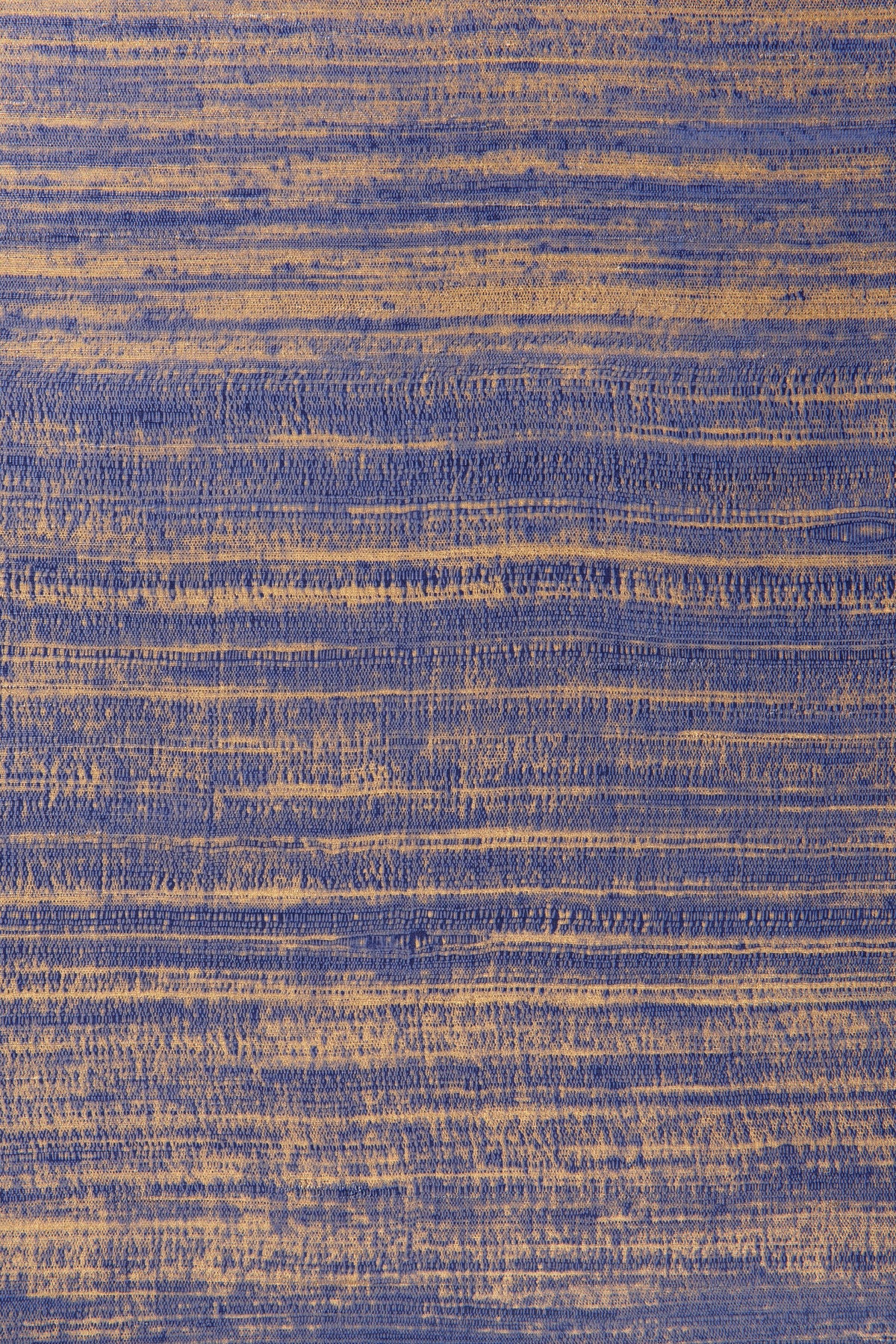 Eri wallpaper by Arte in Purple (Violet Gold) – flat swatch of the open-weave silk texture pattern