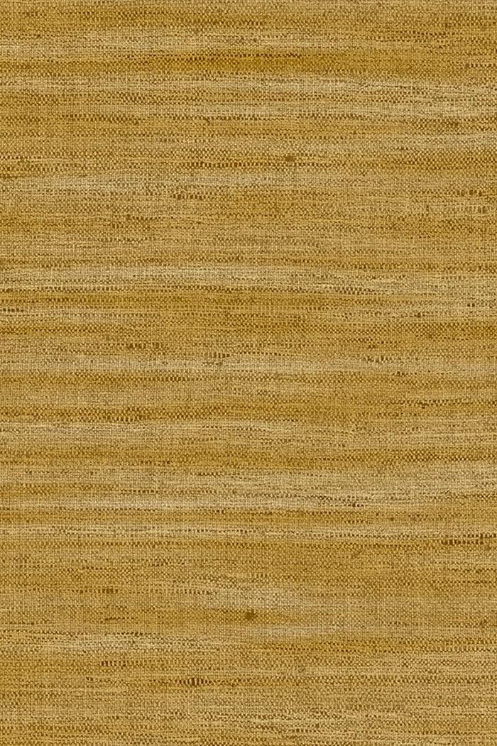 Lignes wallpaper by Arte in Gold (Ochre) – flat swatch of the horizontal thread pattern