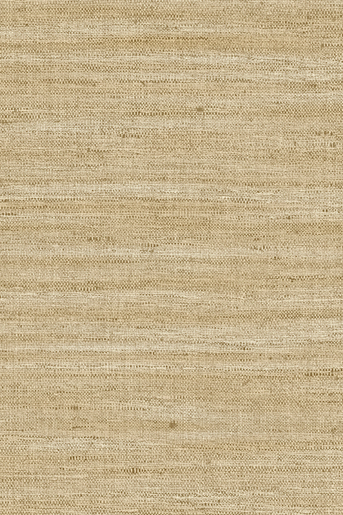 Lignes wallpaper by Arte in Beige – Straw – flat swatch of the horizontal thread pattern