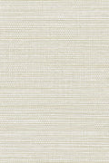 Marsh wallpaper by Arte in White – Washed (Washed White) – flat swatch of the woven grass texture pattern